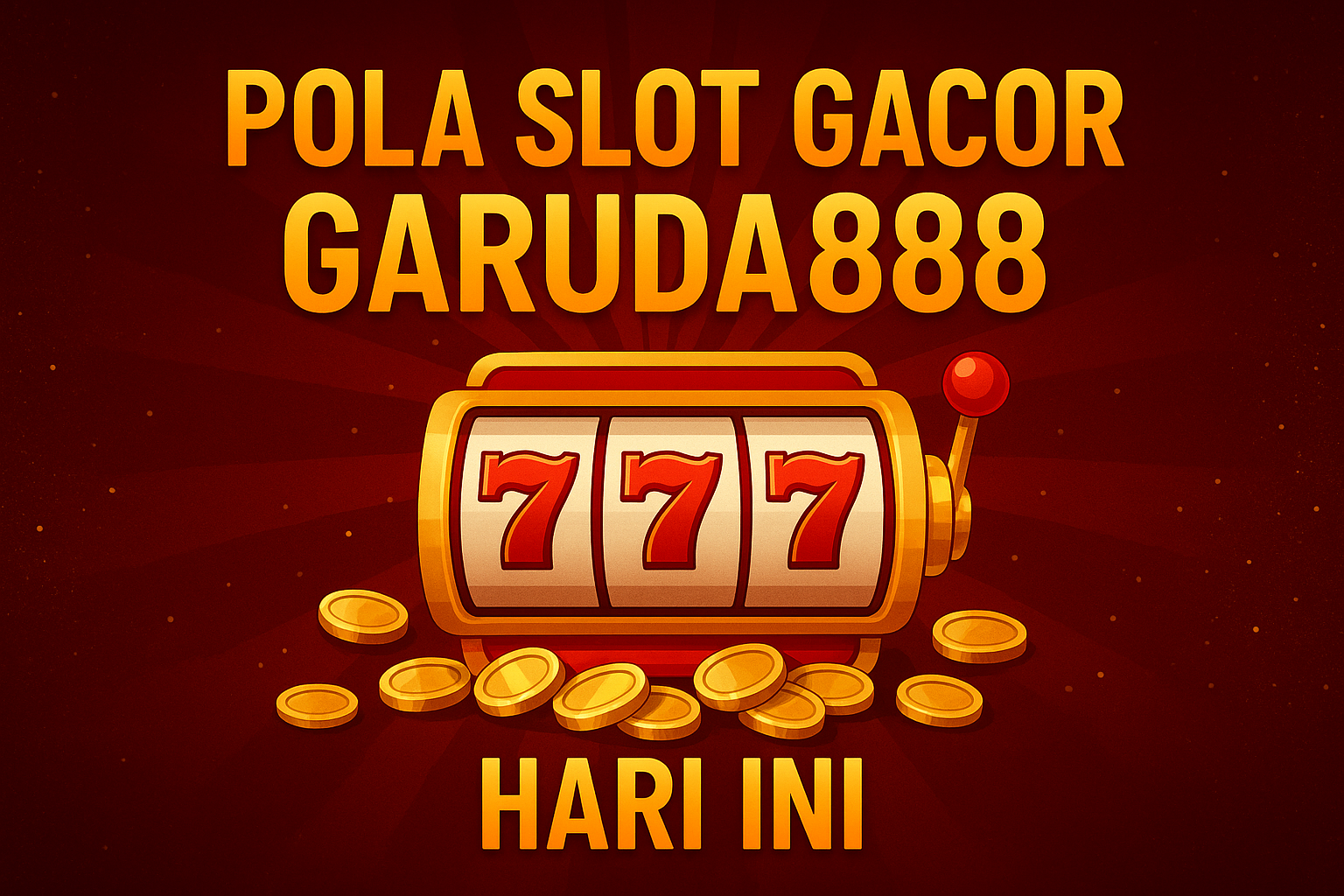 Slot Gacor Garuda888 Hari Ini